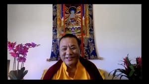 Tana Dungsey Rinpoche Meditation Class